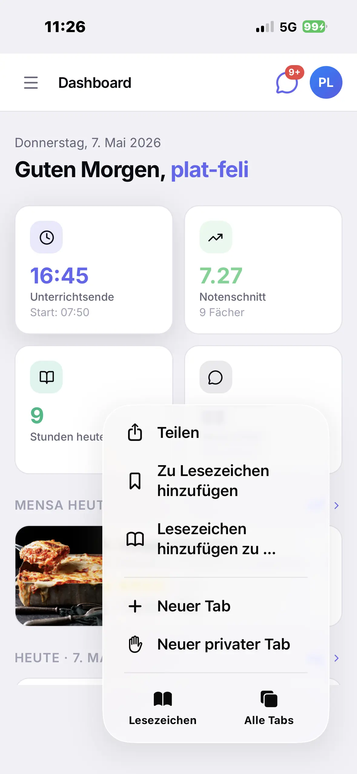 Step 02: Tap Share