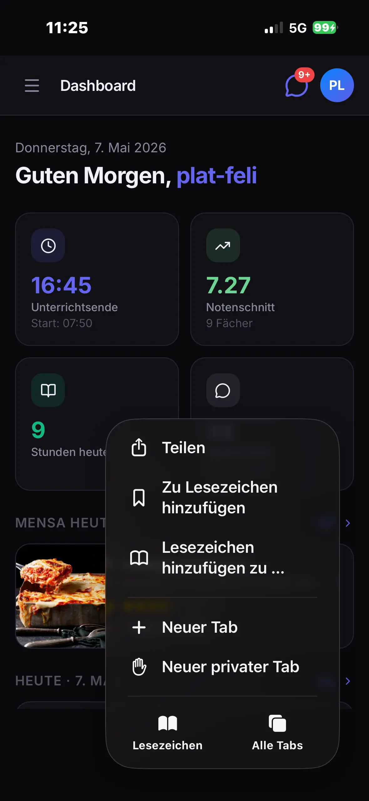 Step 02: Tap Share